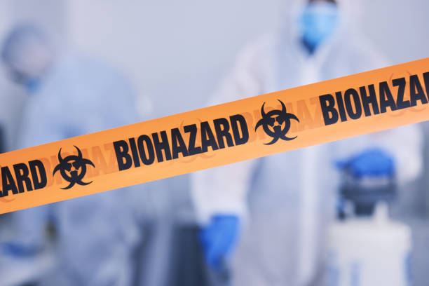 Professional Infectious Disease Decontamination technician working in Grimesland, NC